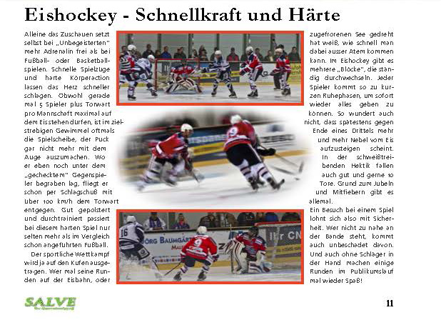 Eishockey - Schnellkraft und Härte